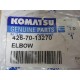 Komatsu 426-70-13270 90° Elbow 4267013270 (Pack of 5)