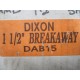 Dixon DAB15 Breakaway 1-12"