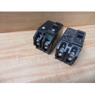 General Electric TQ2120 Circuit Breaker 2 Pole 20A GE (Pack of 2) - Used