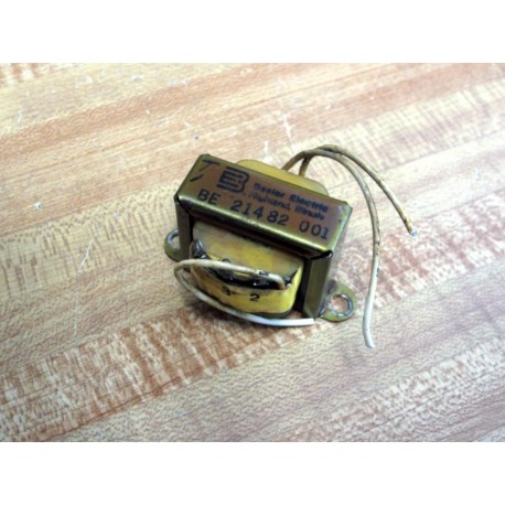 Basier Electric BE-21482-001 Miniature Transformer BE21482001 - Used