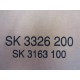 Rittal SK 3326 200 Outlet Filter Sk 3163 100