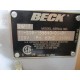 Beck 11-209 Rotary Actuator 11-209-158640-01-01