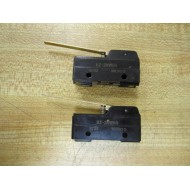 Micro Switch BZ-2RW80 Limit Switch BZ2RW80 (Pack of 2) - Used