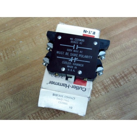 Cutler-Hammer C320KB5 Auxiliary Contact
