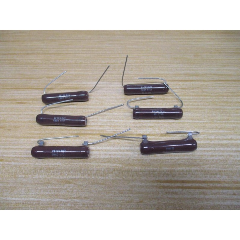 Ohmite 1740 Brown Devil Resistor 1500 Ohms 12W (Pack of 6) - New No Box ...