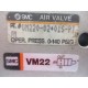 SMC VM220-02-01S-PT Mechanical Air Valve VM22 (Pack of 2) - Used