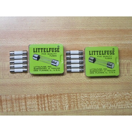 Littelfuse 0216008 Fuse F8AH-250V 216008 White (Pack of 10) - New No Box