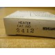 Joslyn Clark 2412 Sylvania Heater Element 62412