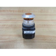 Allen Bradley 800T-FXMP16A7 Button Amber W40171-002-01, 800T-XA7 - Used