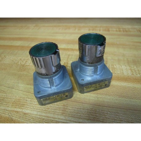 Fuji Electric AH30-S2 PushButton AH30S2 Green (Pack of 2) - Used