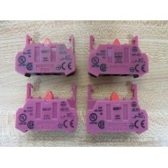 Idec HW-F01 Contact Block Normally Closed  HWF01 (Pack of 4) - New No Box