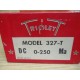 Triplett 327-T DC 0-250 MA Panel Meter 327T