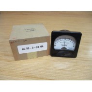 Triplett 337-S DC 50-0-50 MA Panel Meter 337S