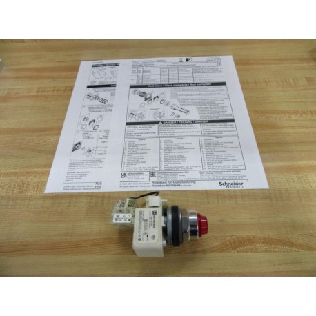 Square D 9001-KT1R31 Pilot Light Red 9001KT1R31 - New No Box