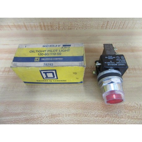 Square D 9001-K1L34-AH13 Push Button Switch