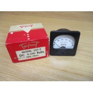 Triplett 327-T DC 0-500 V Panel Meter 327T