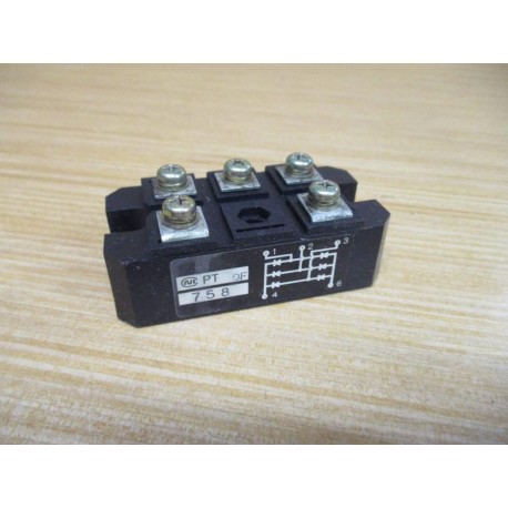 NIEC PT 758 Thyristor Module PT758 - Used