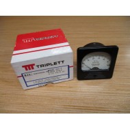 Triplett 327-T-0-50DC Panel Meter 327T