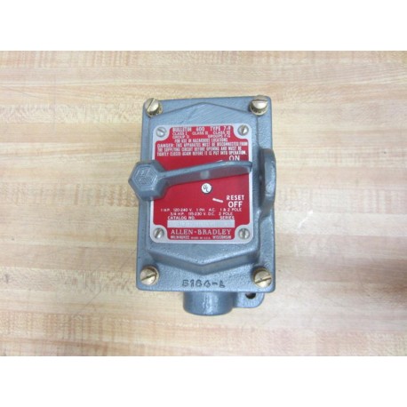 Allen Bradley 600-TEX4 OnOff Switch 600TEX4 Series A - New No Box