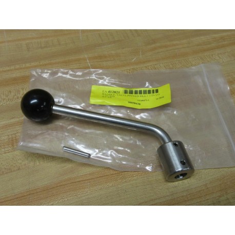 Generic 6-12" x 1" Pinned Valve Handle SS:6-12 IN LG:1 IN WD