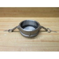 DC400 Stainless Steel 4" Dust Cap - New No Box