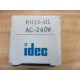 Idec RH3B-UL AC-240V Power Relay