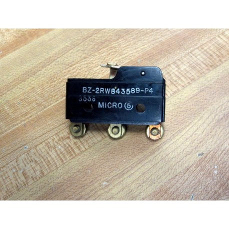 Micro Switch BZ-2RW843589-P4 Switch BZ2RW843589P4 - New No Box