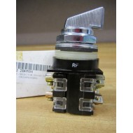General Electric CR104PSG32B91 Selector Switch CR104P wSilver Metal Lever