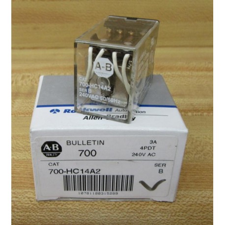 Allen Bradley 700-HC14A2 Relay 700HC14A2 (Pack of 2)