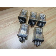 Omron MK3EP-UA-AC120 Relay MK3EPUAAC120 (Pack of 5) - Used