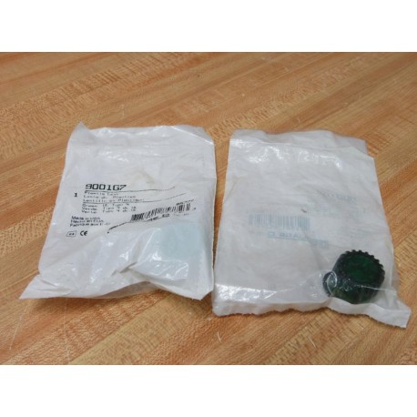 Square D 9001-G7 Green Lens Cover 9001G7 85772 (Pack of 2)