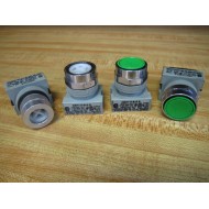 Idec ABW110-B-G-R Button BGR  ABW110BGR (Pack of 4) - Used
