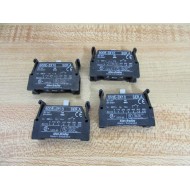 Allen Bradley 800E-3X10 Contact Block 800E3X10 Black (Pack of 4) - Used