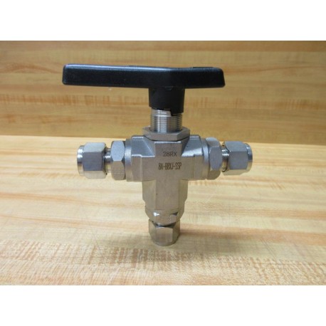 Parker 8A-B8XJ-SSP Stainless Steel Ball Valve 8AB8XJSSP - New No Box