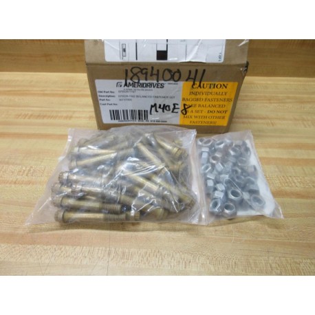 Ameridrives 30737000 Balanced Fastener Set 075528-1167 (Pack of 44)