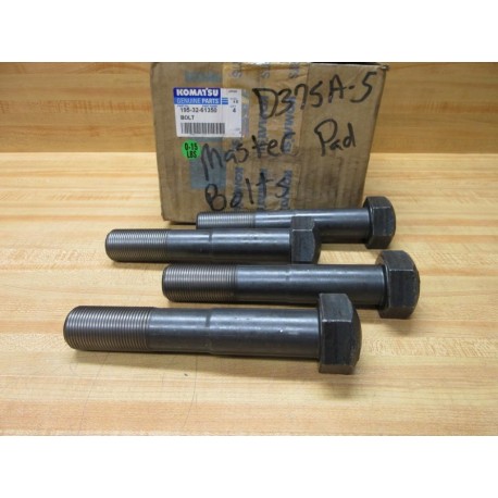Komatsu 195-32-61350 Bolt 1953261350 (Pack of 4)