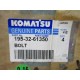 Komatsu 195-32-61350 Bolt 1953261350 (Pack of 4)