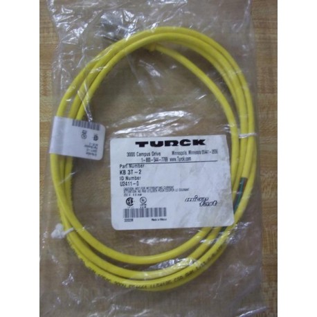 Turck KB 3T-2 Cord Set U2411-0