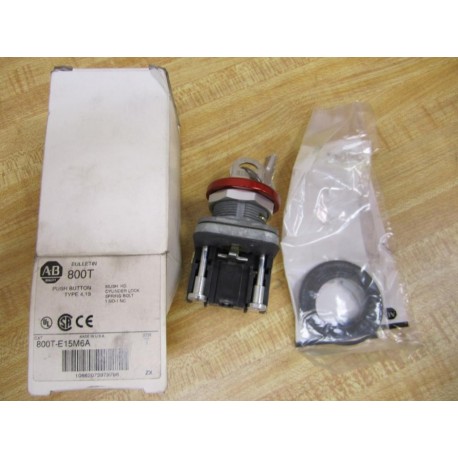 Allen Bradley 800T-E15M6A Push Button Series T