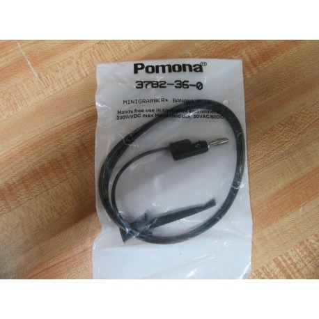 Pomona 3782-36-0 Minigrabber Banana Plug 3782360