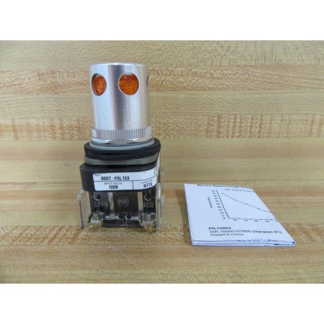 Allen Bradley 800T-PAL16A Push Button Switch - New No Box