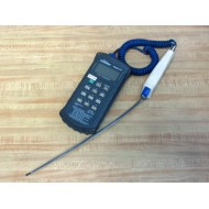 Omega HH501AT Digital Thermometer WProbe - Used