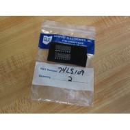 Motorola 74LS109 Integrated Circuit SN74LS109AN (Pack of 2)