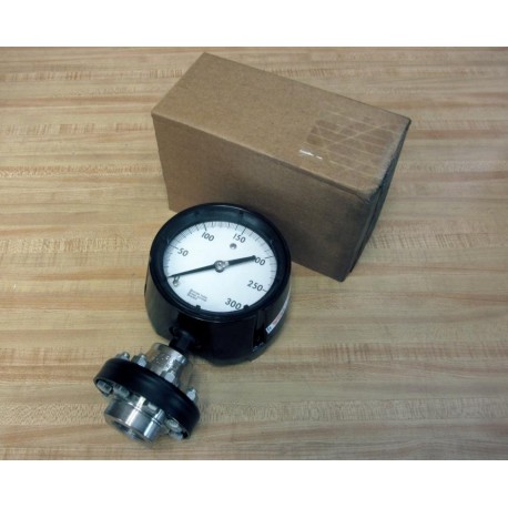 Ashcroft 200-316L Pressure Gauge 300PSI WDiaphragm Seal Base