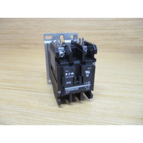 Cutler-Hammer C25DND225C Eaton Contactor 440-480V - Used