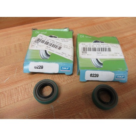 Chicago Rawhide 6229 Oil Seal CR 6229 (Pack of 2)