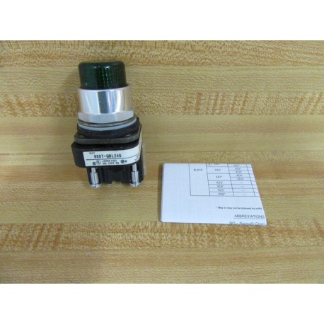 Allen Bradley 800T-QBL24G Button 800TQBL24G - New No Box