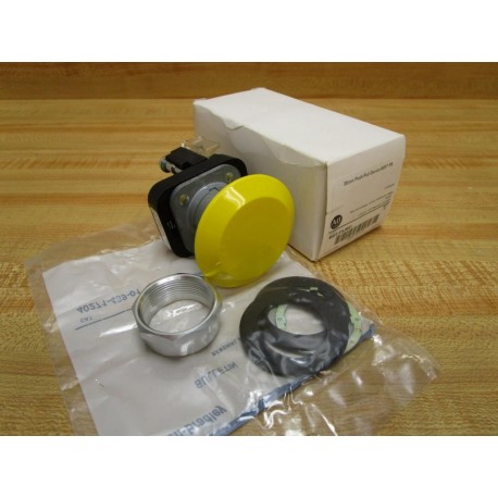 Allen Bradley 800T-FXJ9A1 Push Pull Operator 800TFXJ9A1 Yellow