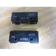 Micro Switch BZ-2R Switch BZ2R (Pack of 2) - New No Box