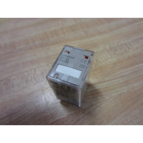 Omron MY4N-24VDC Relay MY4N24VDC 24V DC (Pack of 2) - New No Box